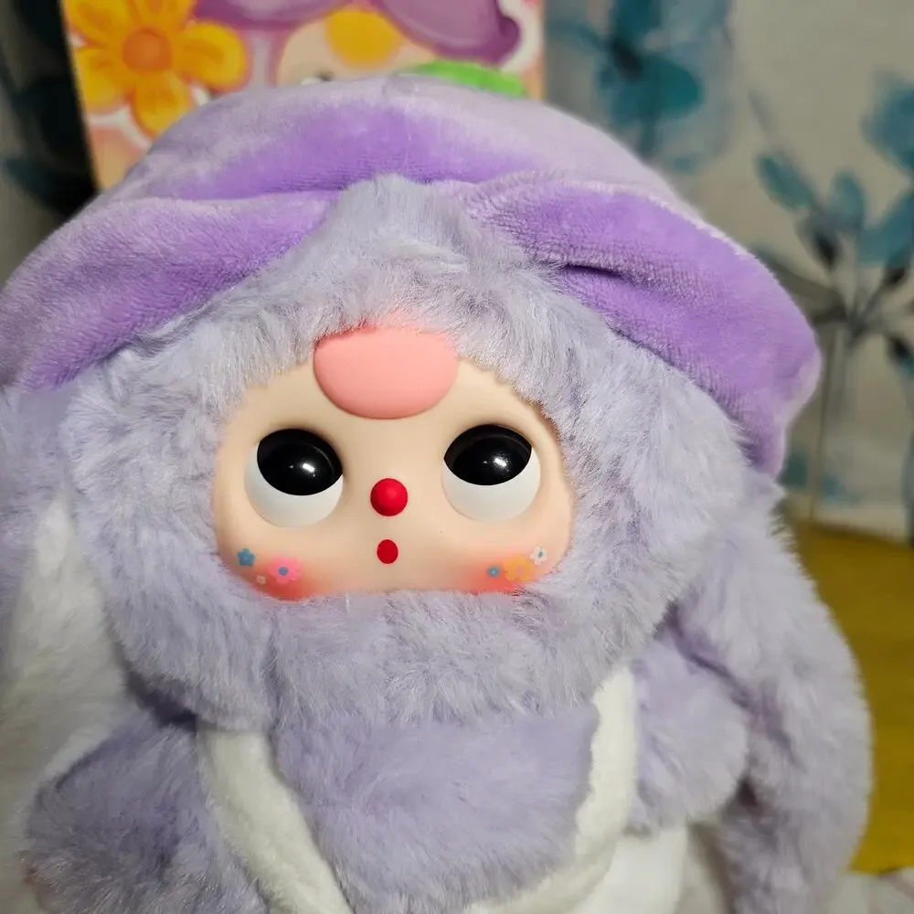 Baby Three Where's Spring Purple Bunny Rabbit 360 Boba Eyes Pink Hair O Mouth